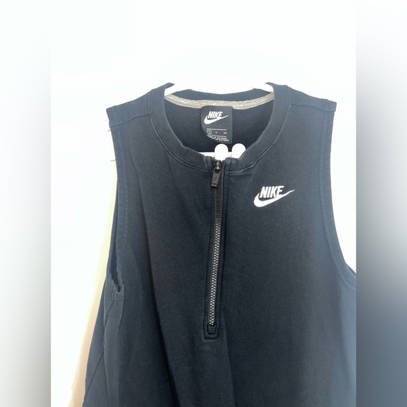 Nike Sportswear Club French Terry Romper Black small - Picture 6 of 11